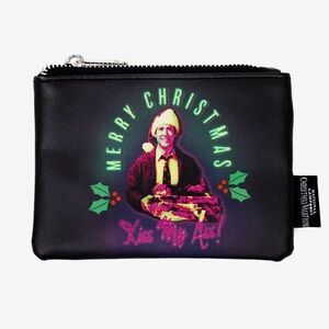 Buckle-Down Black Christmas Wallet